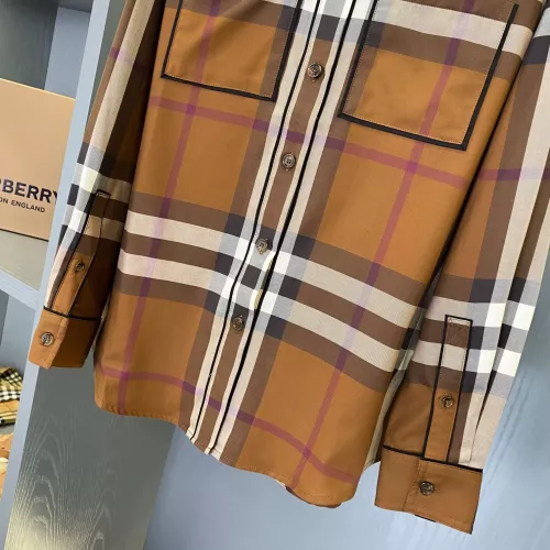 Replica Burberry Shirts Long Sleeved For Women #1295327 $88.00 USD for Wholesale