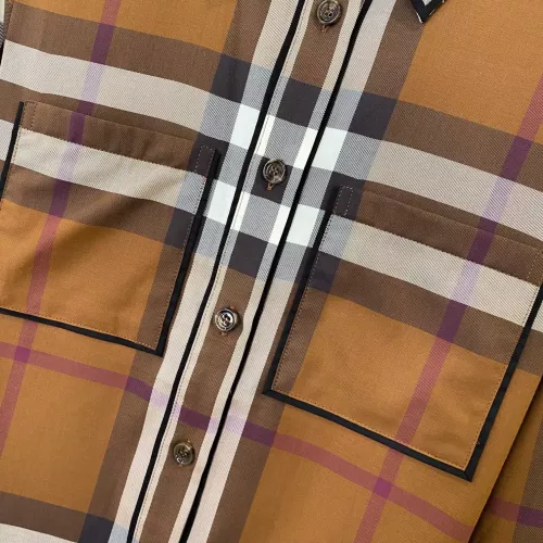 Replica Burberry Shirts Long Sleeved For Women #1295327 $88.00 USD for Wholesale