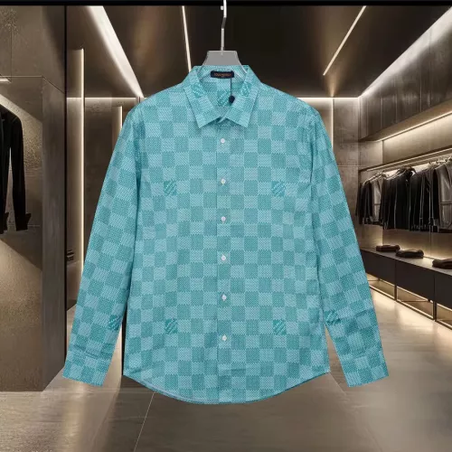 Louis Vuitton LV Shirts Long Sleeved For Men #1295342 $72.00 USD, Wholesale Replica Louis Vuitton LV Shirts