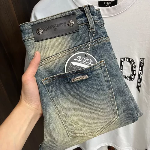 Chrome Hearts Jeans For Men #1295391 $76.00 USD, Wholesale Replica Chrome Hearts Jeans