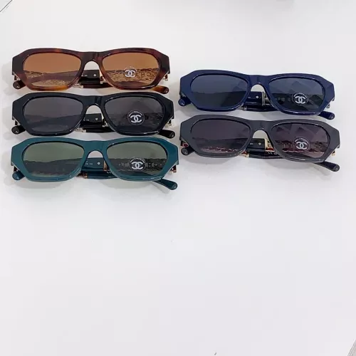 Replica Chanel AAA Quality Sunglasses #1295395 $60.00 USD for Wholesale