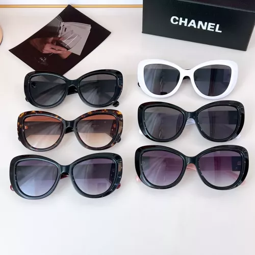 Replica Chanel AAA Quality Sunglasses #1295398 $60.00 USD for Wholesale