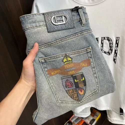 Fendi Jeans For Men #1295405 $76.00 USD, Wholesale Replica Fendi Jeans