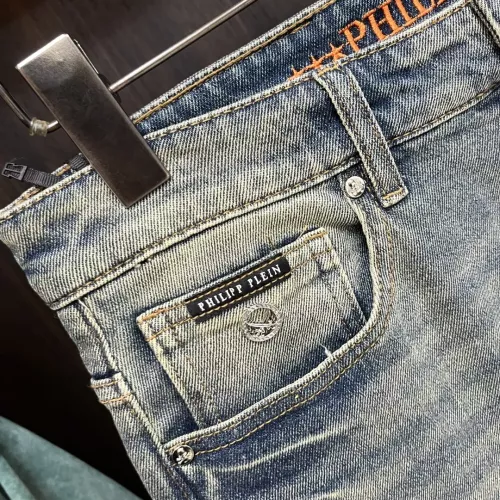 Replica Philipp Plein PP Jeans For Men #1295412 $76.00 USD for Wholesale