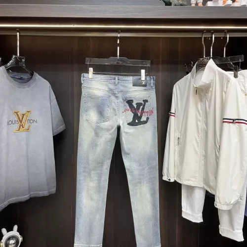 Replica Louis Vuitton LV Jeans For Men #1295419 $76.00 USD for Wholesale