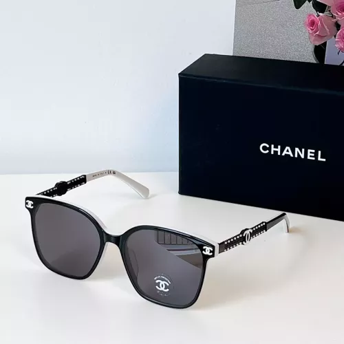 Chanel AAA Quality Sunglasses #1295427 $64.00 USD, Wholesale Replica Chanel AAA Quality Sunglasses