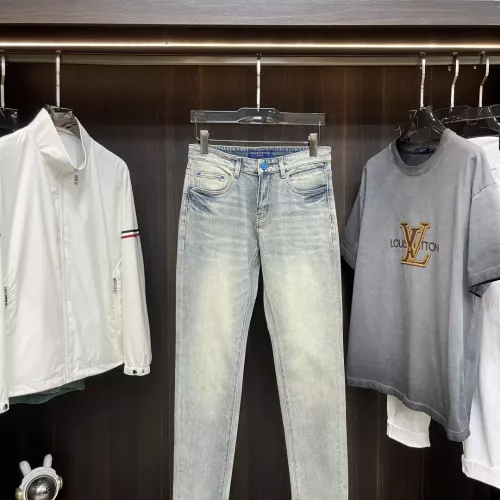 Replica Louis Vuitton LV Jeans For Men #1295432 $76.00 USD for Wholesale