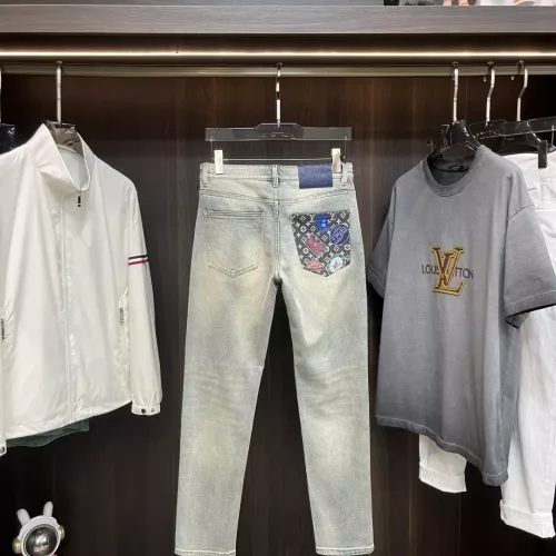 Replica Louis Vuitton LV Jeans For Men #1295432 $76.00 USD for Wholesale