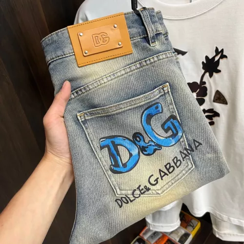 Dolce &amp; Gabbana D&amp;G Jeans For Men #1295443 $76.00 USD, Wholesale Replica Dolce &amp; Gabbana D&amp;G Jeans