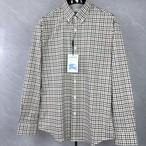 Burberry Shirts Long Sleeved For Men #1295470 $88.00 USD, Wholesale Replica Burberry Shirts