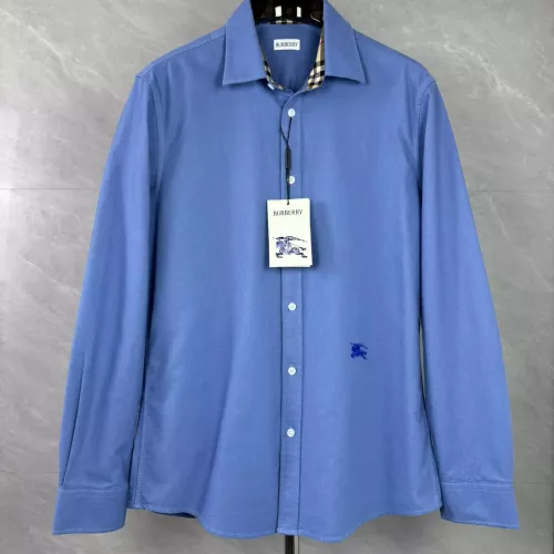 Burberry Shirts Long Sleeved For Men #1295474 $92.00 USD, Wholesale Replica Burberry Shirts