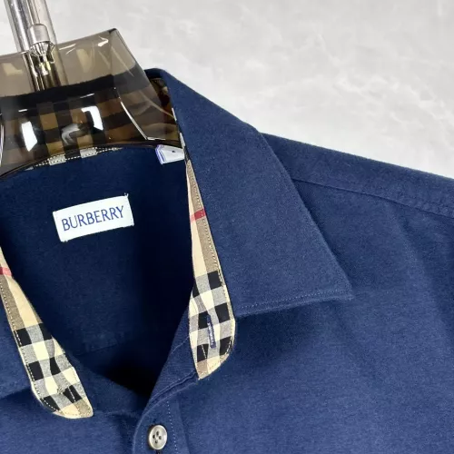 Replica Burberry Shirts Long Sleeved For Men #1295475 $92.00 USD for Wholesale