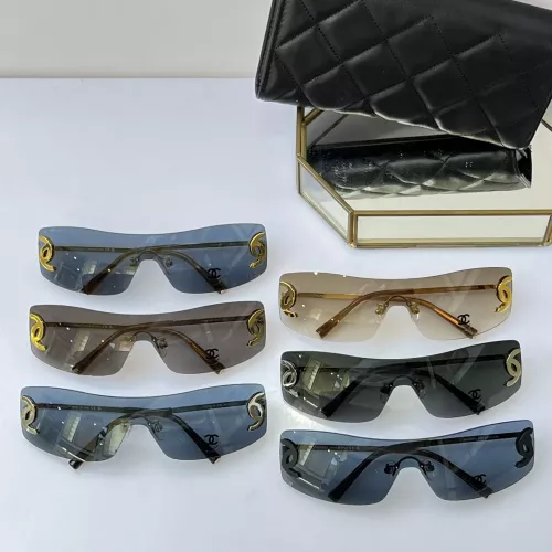 Replica Chanel AAA Quality Sunglasses #1295498 $60.00 USD for Wholesale