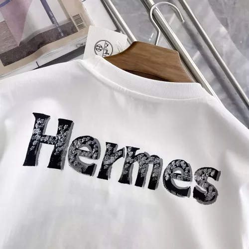 Replica Hermes T-Shirts Short Sleeved For Men #1295517 $72.00 USD for Wholesale