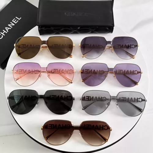 Replica Chanel AAA Quality Sunglasses #1295518 $64.00 USD for Wholesale