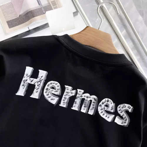 Replica Hermes T-Shirts Short Sleeved For Men #1295525 $72.00 USD for Wholesale