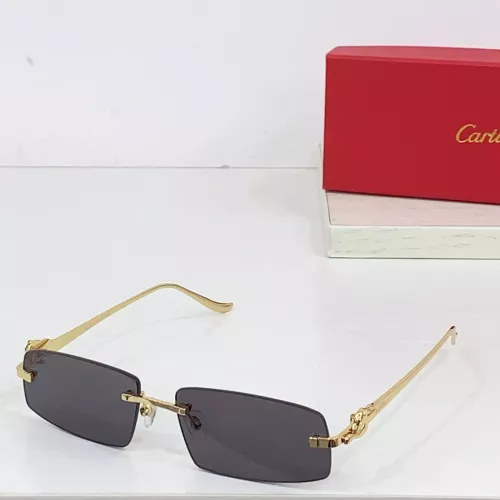 Cartier AAA Quality Sunglassess #1295609 $60.00 USD, Wholesale Replica Cartier AAA Quality Sunglassess