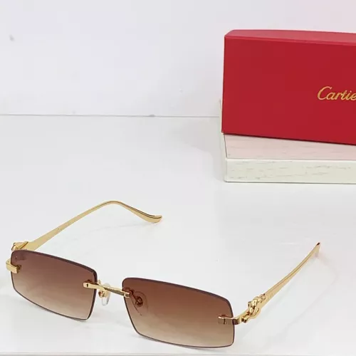 Cartier AAA Quality Sunglassess #1295612 $60.00 USD, Wholesale Replica Cartier AAA Quality Sunglassess