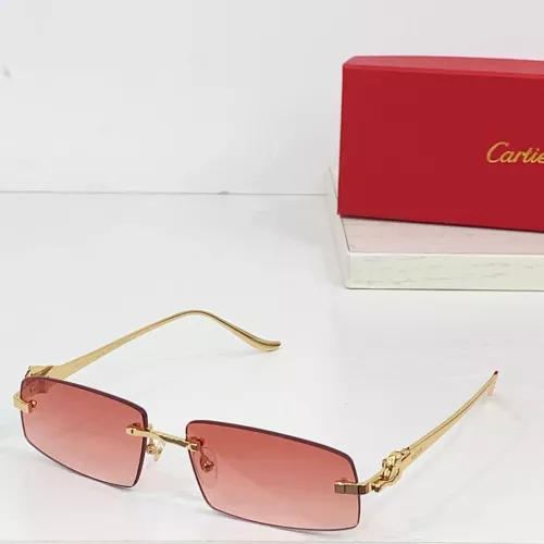 Cartier AAA Quality Sunglassess #1295613 $60.00 USD, Wholesale Replica Cartier AAA Quality Sunglassess