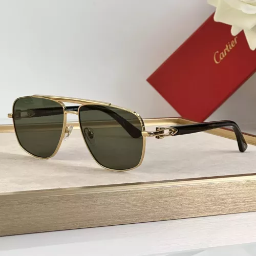 Cartier AAA Quality Sunglassess #1295622 $68.00 USD, Wholesale Replica Cartier AAA Quality Sunglassess