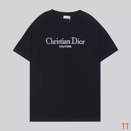 Christian Dior T-Shirts Short Sleeved For Unisex #1295766 $32.00 USD, Wholesale Replica Christian Dior T-Shirts