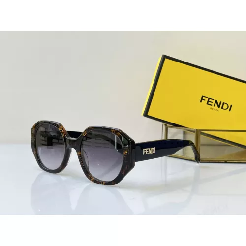 Fendi AAA Quality Sunglasses #1295776 $60.00 USD, Wholesale Replica Fendi AAA Quality Sunglasses