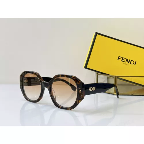 Fendi AAA Quality Sunglasses #1295777 $60.00 USD, Wholesale Replica Fendi AAA Quality Sunglasses