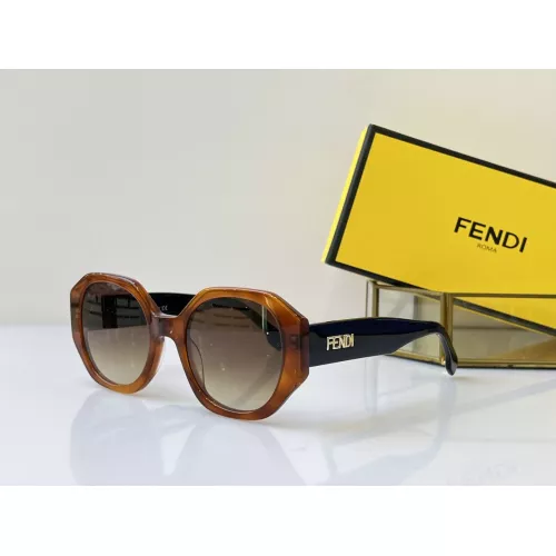 Fendi AAA Quality Sunglasses #1295778 $60.00 USD, Wholesale Replica Fendi AAA Quality Sunglasses