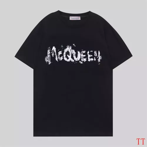 Alexander McQueen T-shirts Short Sleeved For Unisex #1295802 $32.00 USD, Wholesale Replica Alexander McQueen T-shirts