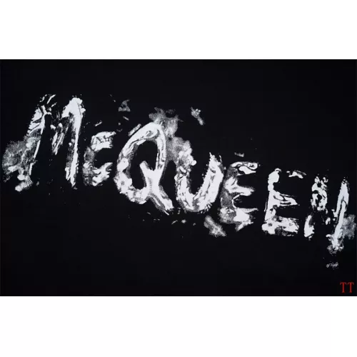 Replica Alexander McQueen T-shirts Short Sleeved For Unisex #1295802 $32.00 USD for Wholesale