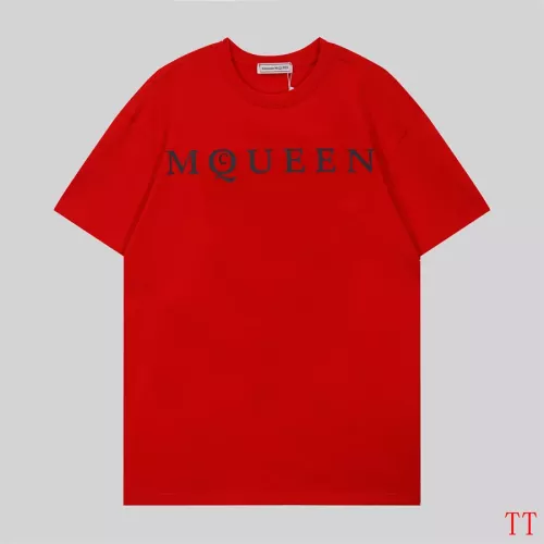 Alexander McQueen T-shirts Short Sleeved For Unisex #1295804 $29.00 USD, Wholesale Replica Alexander McQueen T-shirts