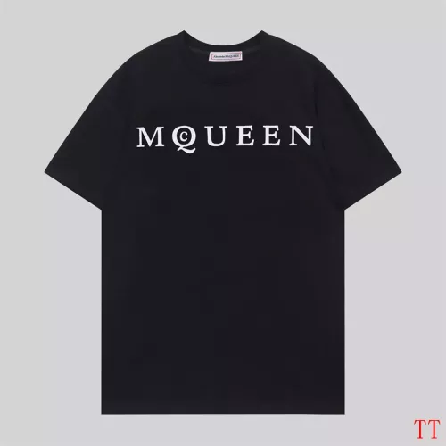 Alexander McQueen T-shirts Short Sleeved For Unisex #1295805 $29.00 USD, Wholesale Replica Alexander McQueen T-shirts