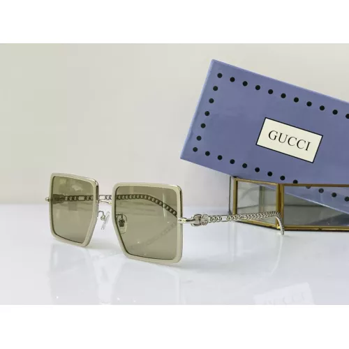 Gucci AAA Quality Sunglasses #1295806 $60.00 USD, Wholesale Replica Gucci AAA Quality Sunglasses