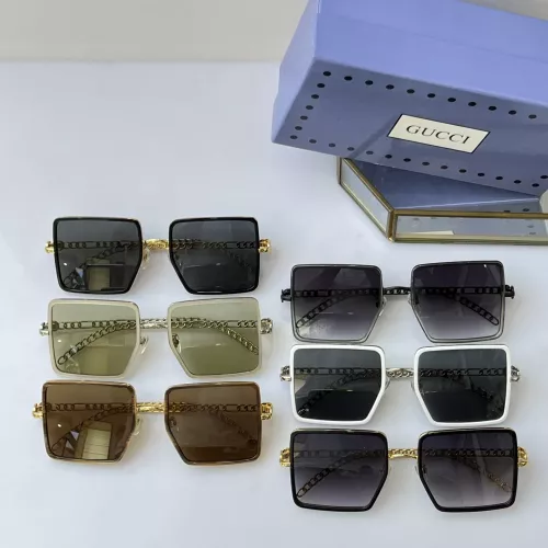 Replica Gucci AAA Quality Sunglasses #1295806 $60.00 USD for Wholesale