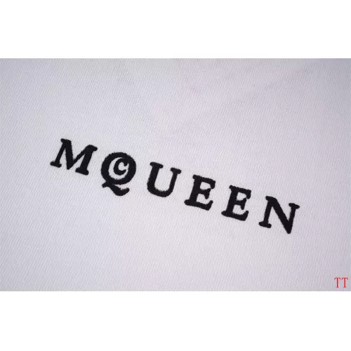 Replica Alexander McQueen T-shirts Short Sleeved For Unisex #1295812 $32.00 USD for Wholesale