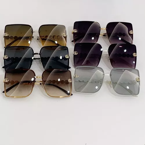 Replica Gucci AAA Quality Sunglasses #1295814 $60.00 USD for Wholesale