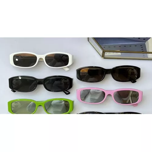 Replica Gucci AAA Quality Sunglasses #1295822 $60.00 USD for Wholesale