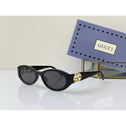 Gucci AAA Quality Sunglasses #1295829 $60.00 USD, Wholesale Replica Gucci AAA Quality Sunglasses