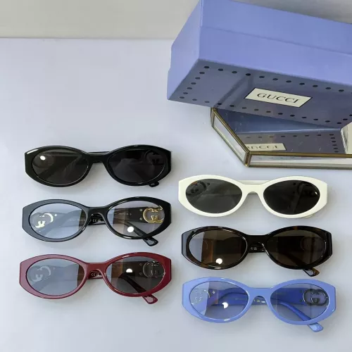 Replica Gucci AAA Quality Sunglasses #1295830 $60.00 USD for Wholesale