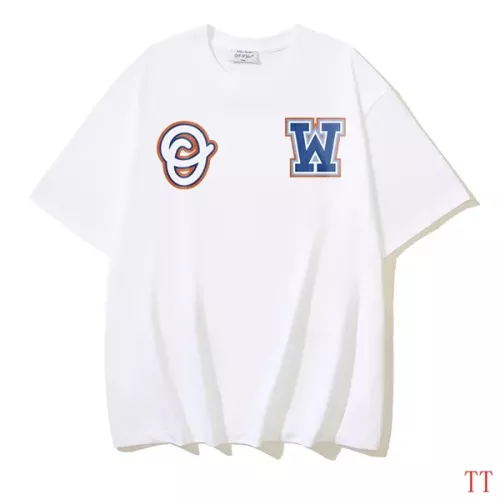 Off-White T-Shirts Short Sleeved For Unisex #1295835 $29.00 USD, Wholesale Replica Off-White T-Shirts