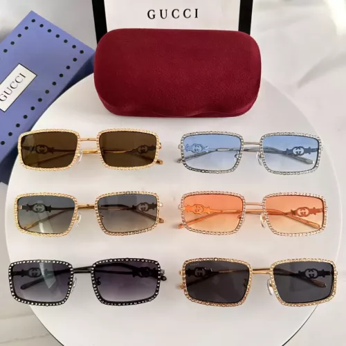 Replica Gucci AAA Quality Sunglasses #1295839 $64.00 USD for Wholesale