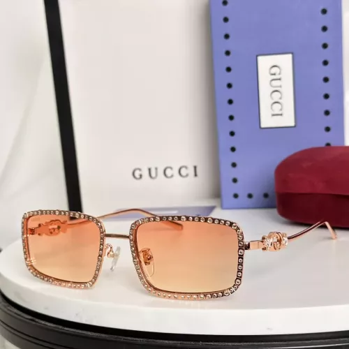 Gucci AAA Quality Sunglasses #1295840 $64.00 USD, Wholesale Replica Gucci AAA Quality Sunglasses