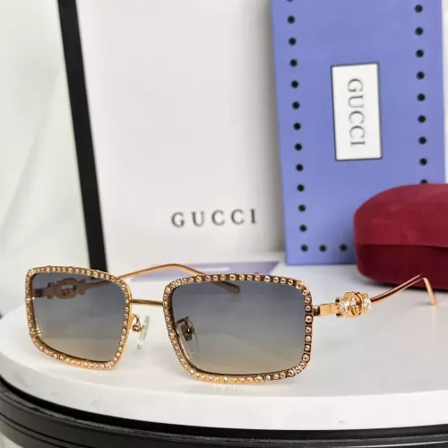 Gucci AAA Quality Sunglasses #1295843 $64.00 USD, Wholesale Replica Gucci AAA Quality Sunglasses