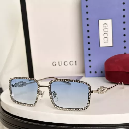 Gucci AAA Quality Sunglasses #1295844 $64.00 USD, Wholesale Replica Gucci AAA Quality Sunglasses