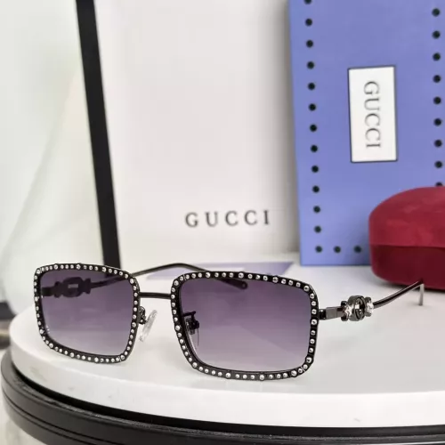 Gucci AAA Quality Sunglasses #1295845 $64.00 USD, Wholesale Replica Gucci AAA Quality Sunglasses