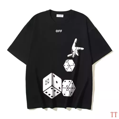 Off-White T-Shirts Short Sleeved For Unisex #1295847 $29.00 USD, Wholesale Replica Off-White T-Shirts