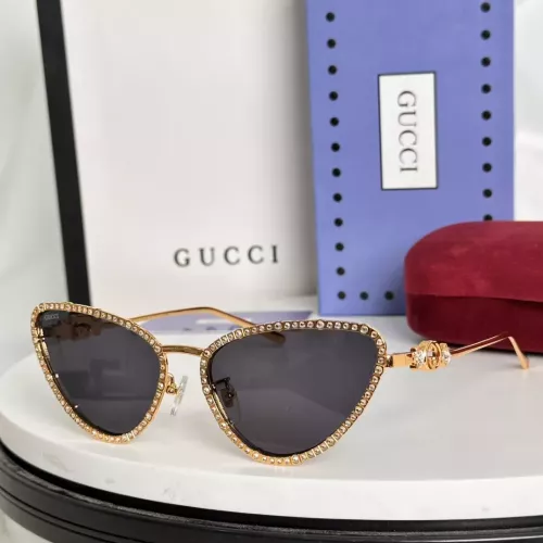 Gucci AAA Quality Sunglasses #1295849 $64.00 USD, Wholesale Replica Gucci AAA Quality Sunglasses