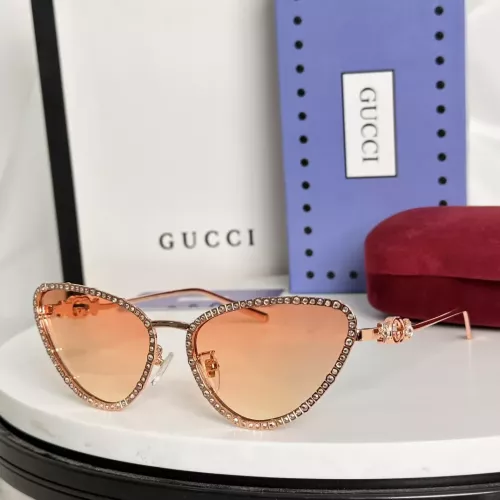 Gucci AAA Quality Sunglasses #1295854 $64.00 USD, Wholesale Replica Gucci AAA Quality Sunglasses