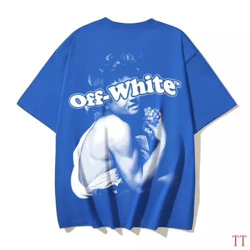 Off-White T-Shirts Short Sleeved For Unisex #1295855 $29.00 USD, Wholesale Replica Off-White T-Shirts