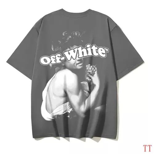 Off-White T-Shirts Short Sleeved For Unisex #1295856 $29.00 USD, Wholesale Replica Off-White T-Shirts